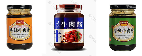 牛肉醬灌裝機設(shè)備-全自動牛肉醬灌裝加工生產(chǎn)線樣品圖